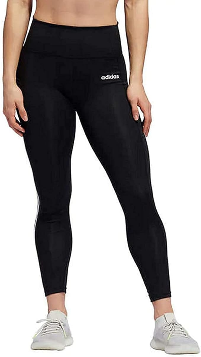 Adidas womens Stripes Training Tights (Black, S)