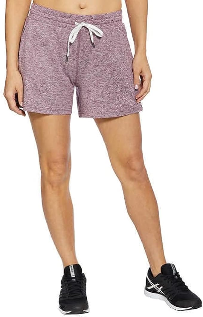 Pacific Trail Women's Cozy Short (Eggplant Heather, XS)