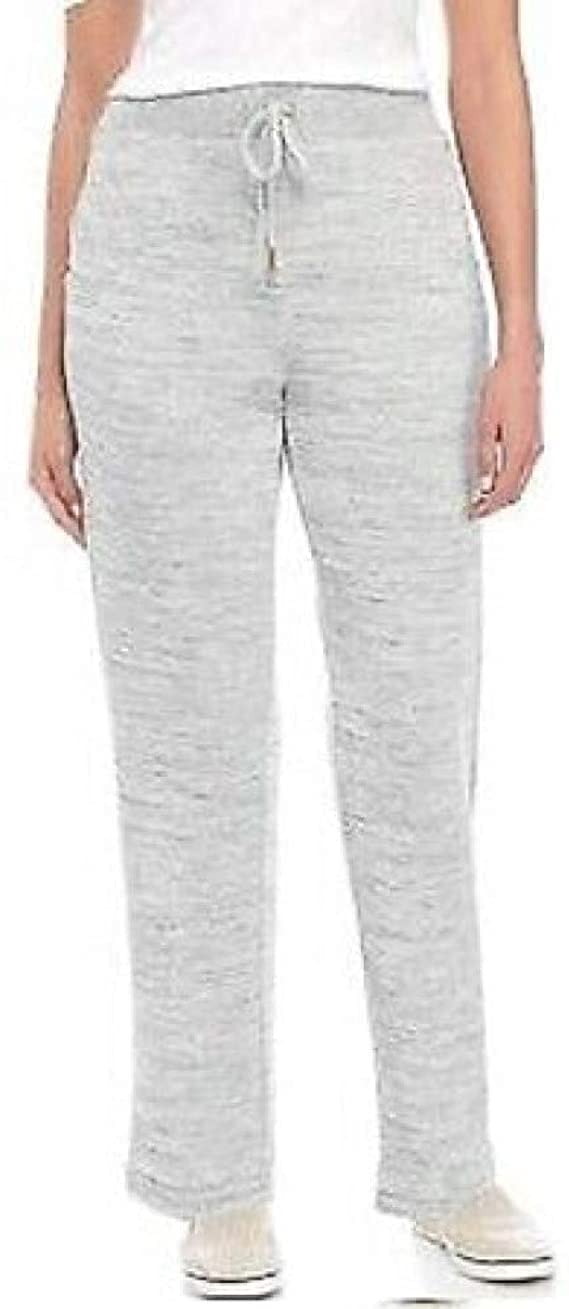 Gloria Vanderbilt Life Worx Women's Bonnie Pant (Medium Heather Grey, Medium)