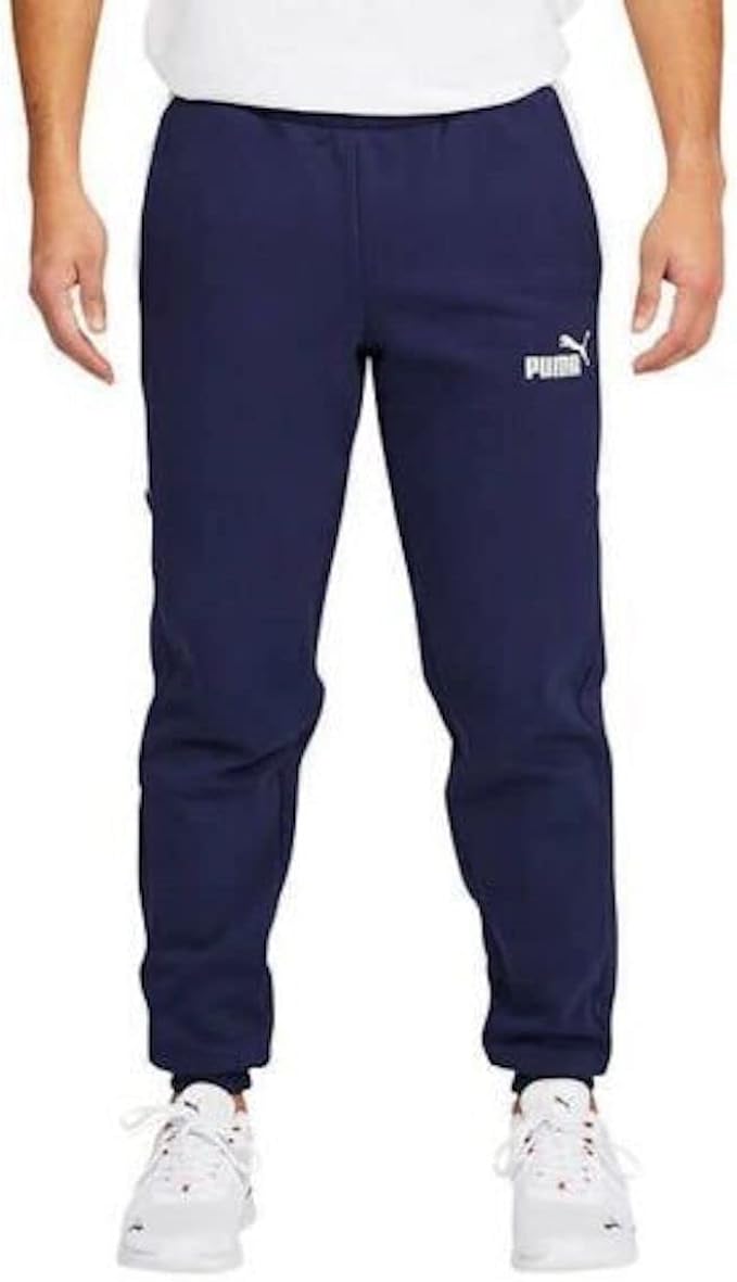 Puma Men's Sports Jogger Pants (Blue, X-Large)