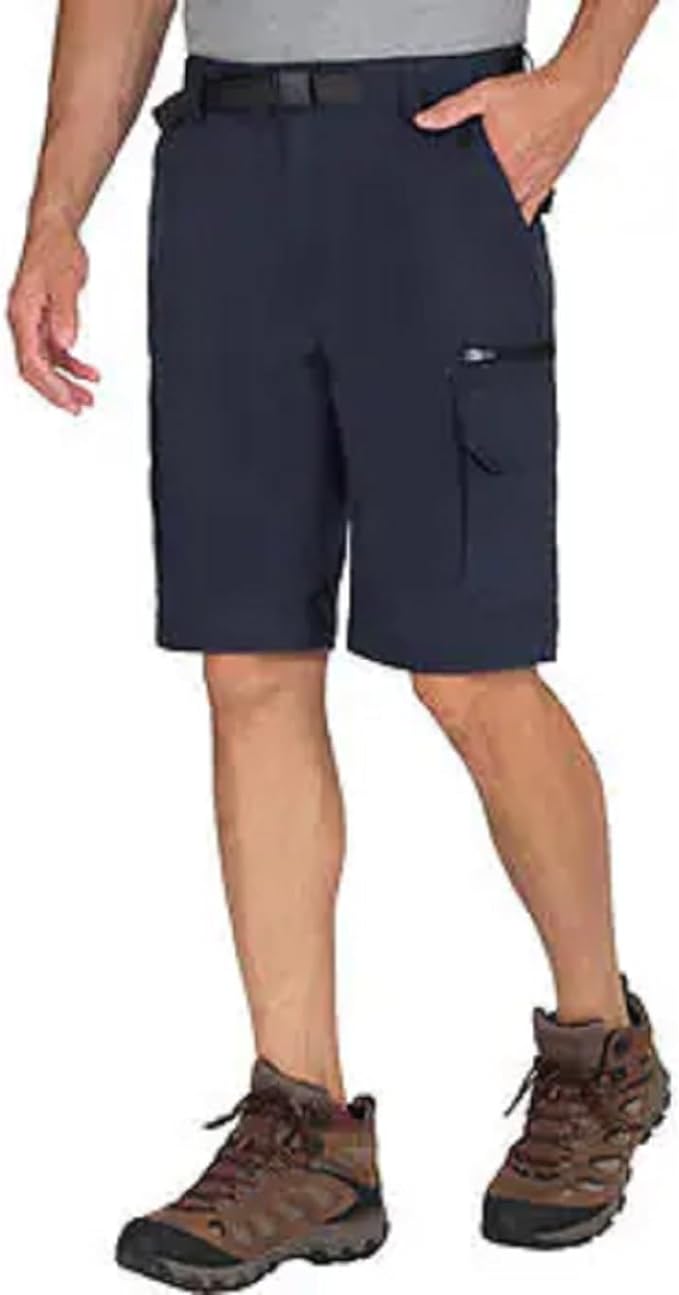 BC Clothing Men's Convertible Lightweight Comfort Stretch Cargo Pants or Shorts