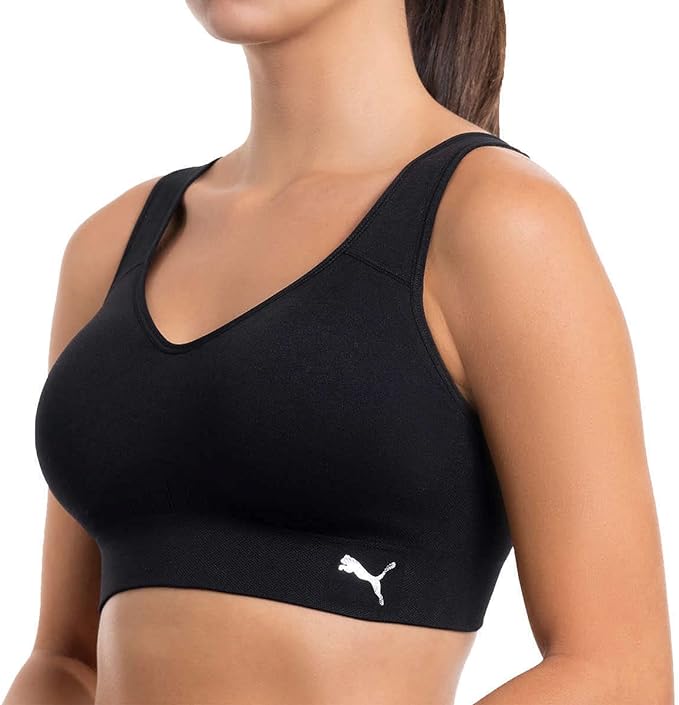 Puma Women's Performance 2 Pack Seamless Sports Bra 