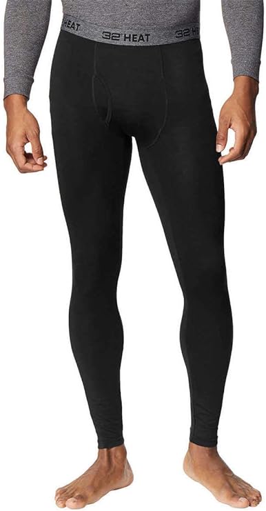 32 Heat Base Layer Pant Men's 2-pack - Black - M