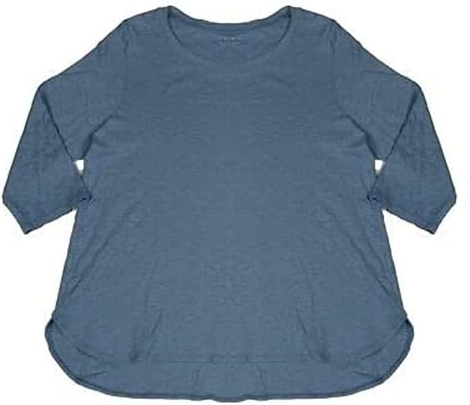 Gloria Vanderbilt Women's Blouse (Blue, Small)