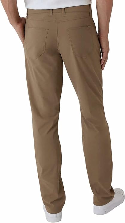 Weatherproof Vintage Men's Performance Weather-Flex Flex Flatfront Pants