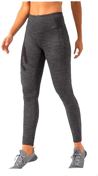 Mondetta Women's Brushed Jacquard Legging (Black, Large)