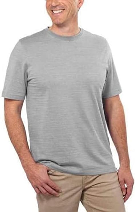 Kirkland Signature Men's Classic Tee ( Grey, M)