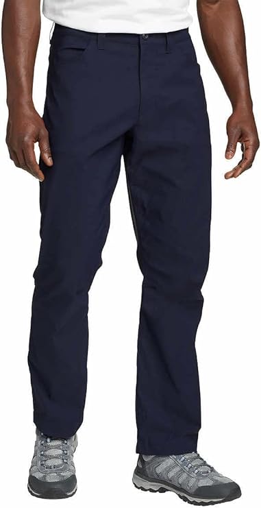 Eddie Bauer Men's Water-Repellent UPF 50+ Stretch Tech Pant (Atlantic, 40Wx32L)