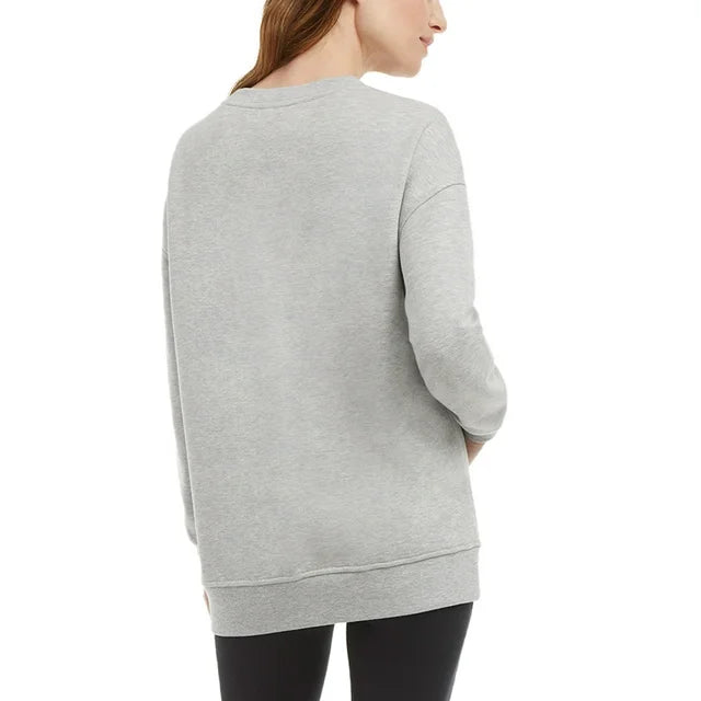 Danskin Women's Oversized Crewneck