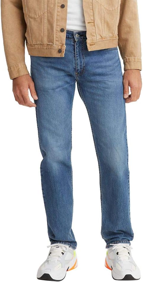 Levis Men's 505 Regular Jeans (Medium Wash, 36Wx30L)