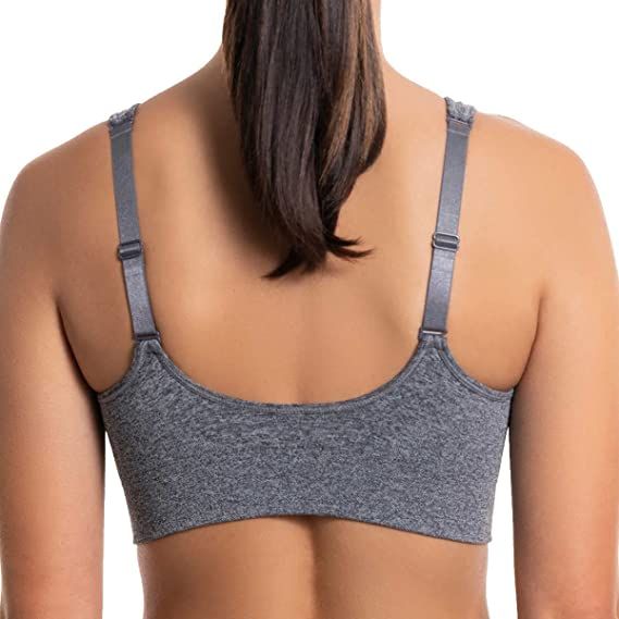 Puma Women's Seamless Sports Bra 2-Pack: Moisture-Wicking, Stretchy, Racerback Design