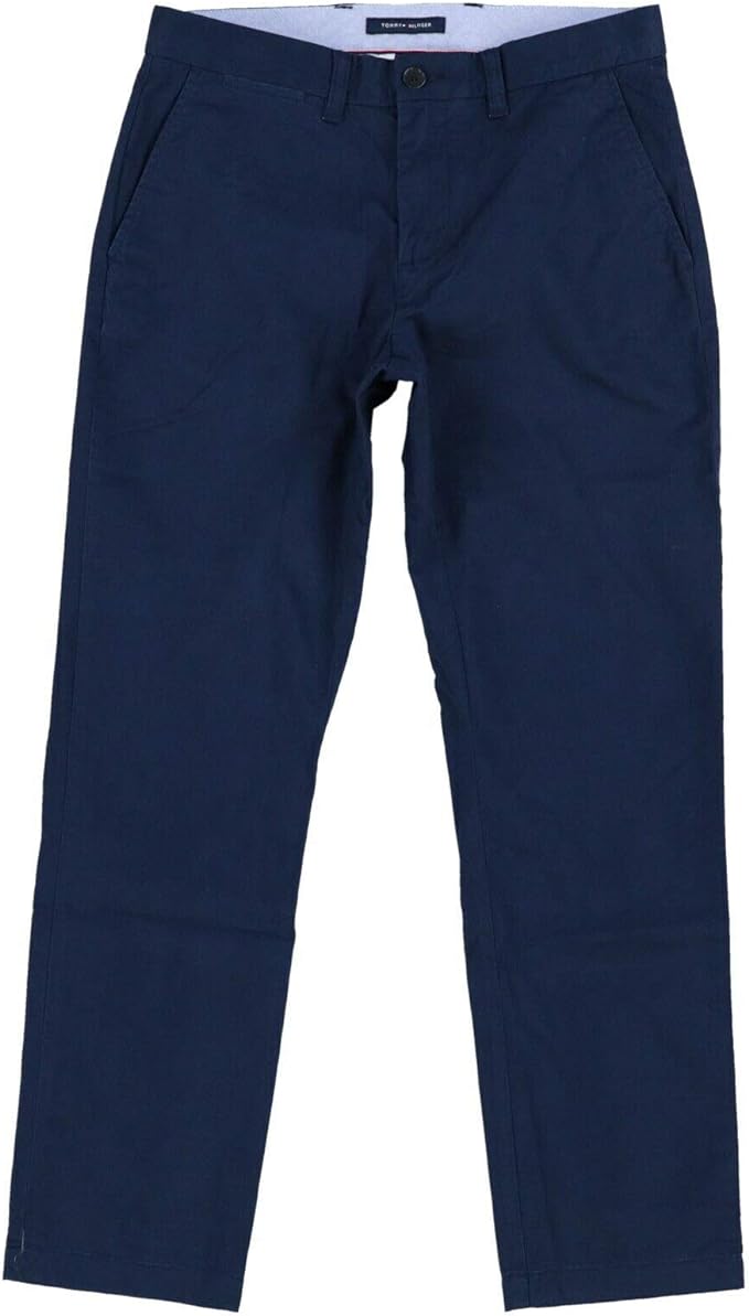 Tommy Hilfiger Mens Custom Fit Chino Pants