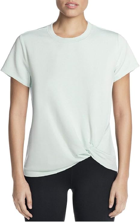 Skechers Women's Wellness Knot Tee (Green, Medium)