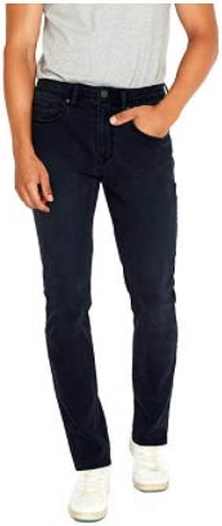 Buffalo Mens Jeans Jackson-x Straight Stretch extensible (Dark Wash, 38x30)