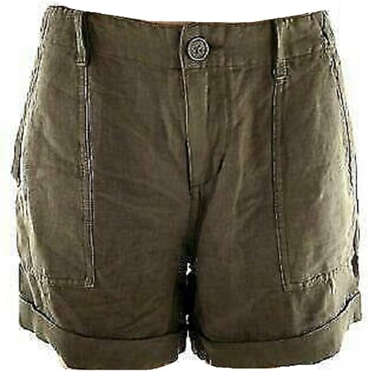 Max & Mia Women's Linen Blend Shorts