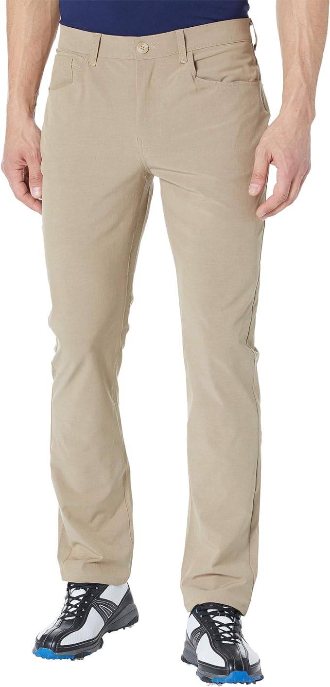 Callaway Men's Everplay 5-Pocket Golf Pant (Tan, 32Wx32L)