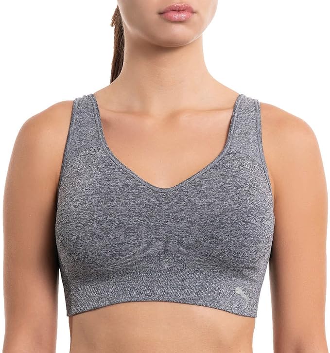 Puma Women's Performance 2 Pack Seamless Sports Bra 