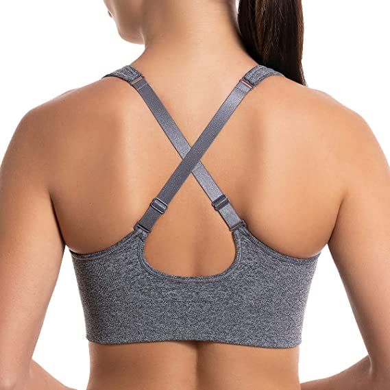 Puma Women's Seamless Sports Bra 2-Pack: Moisture-Wicking, Stretchy, Racerback Design