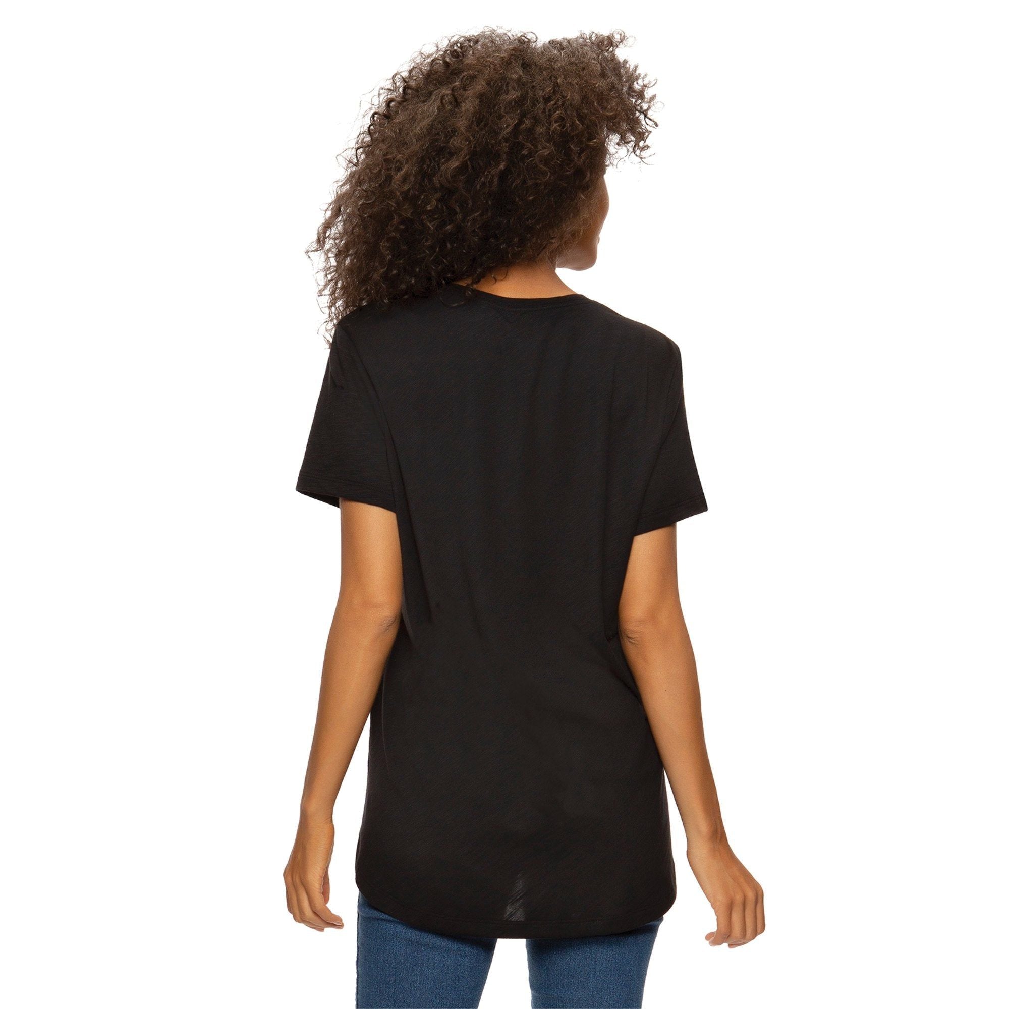 Felina Women's Jersey Crew Neck T-Shirt - Versatile, Comfortable Casual Wear in Vibrant Colors