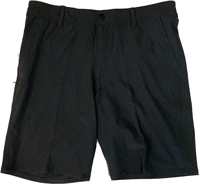 G.H. Bass & Co. Men's Quick Dry Stretch Short (Pirate Black, 32)