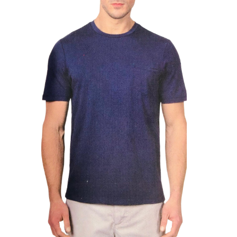 Tahari Men's Super Soft Cotton/Modal 4-Way Stretch T-Shirt Pocket