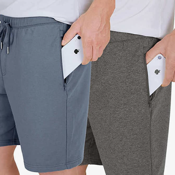 Eddie Bauer Men's Lounge Shorts - 2 Pack, Soft and Comfortable