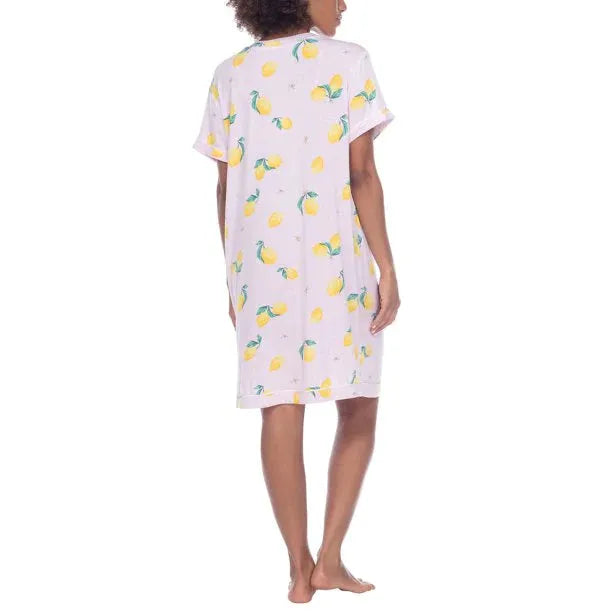 Honeydew Women's 2 Pack Sleep Shirt - Relaxed Fit, Playful Designs, Breathable Fabric - Sleepwear