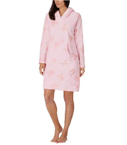Disney Women's Lounger with Sherpa Hood - Cozy & Chic Disney Fashion | Officially Licensed