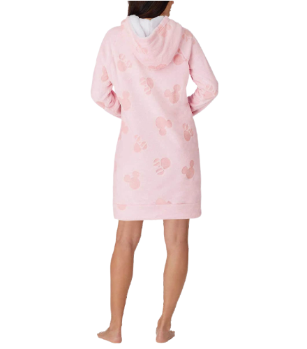 Disney Women's Lounger with Sherpa Hood - Cozy & Chic Disney Fashion | Officially Licensed