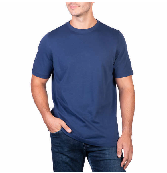 Elevate your wardrobe with this premium-quality tee, meticulously crafted from the finest Peruvian Pima cotton