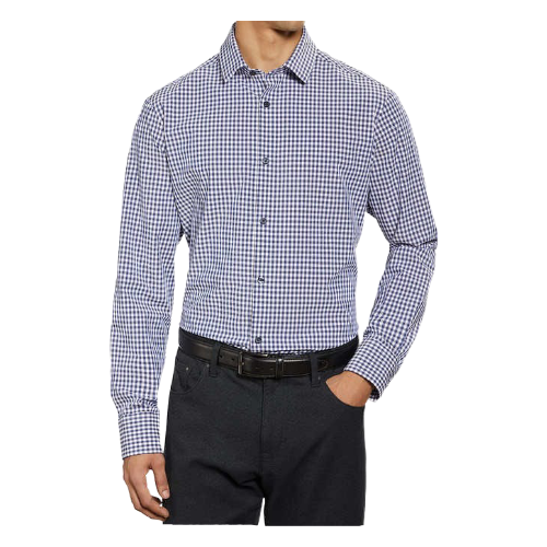 KirklandSignature Mens Traditional Fit Dress Shirt