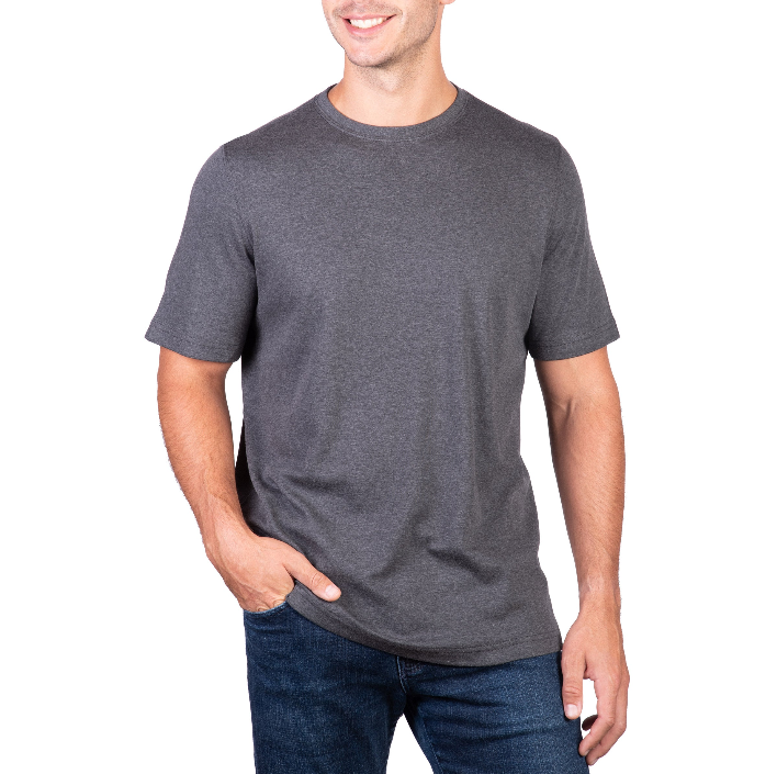 Kirkland Signature Men's Short Sleeve Peruvian Pima Cotton T-Shirt