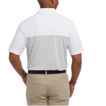 Pebble Beach Men's Short Sleeve Dry-Luxe Performance Polo Shirt