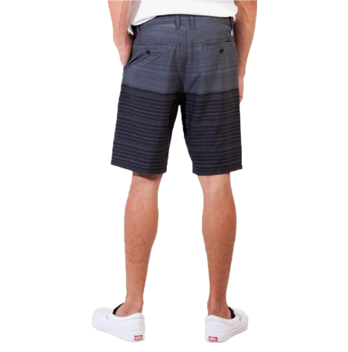 Micros Men's Matt 4-Way Stretch Flat Front Standard Fit Shorts