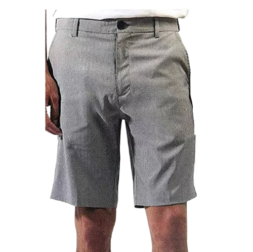 Micros Men's Matt 4-Way Stretch Flat Front Standard Fit Shorts