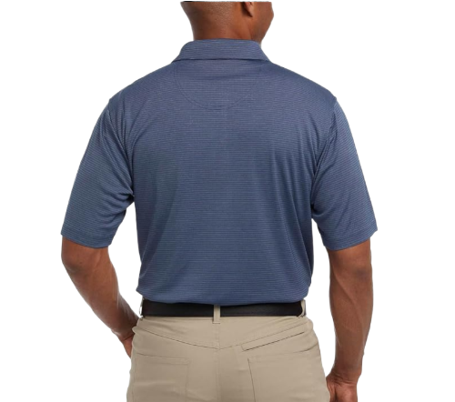 Pebble Beach Men's Short Sleeve Dry-Luxe Performance Polo Shirt