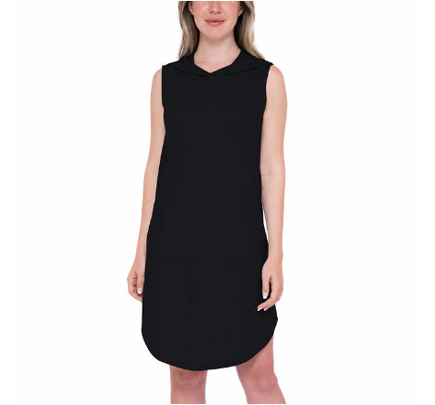 Bobeau Hooded Sleeveless Dress - Versatile and Chic Women's Fashion Wear