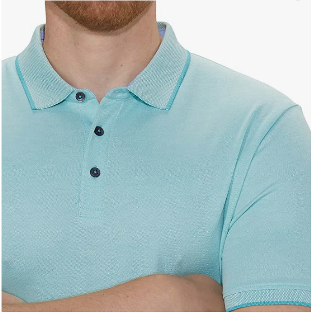 English Laundry Men's Short Sleeve Polo - Premium Quality Classic Fit Cotton Polo Shirt