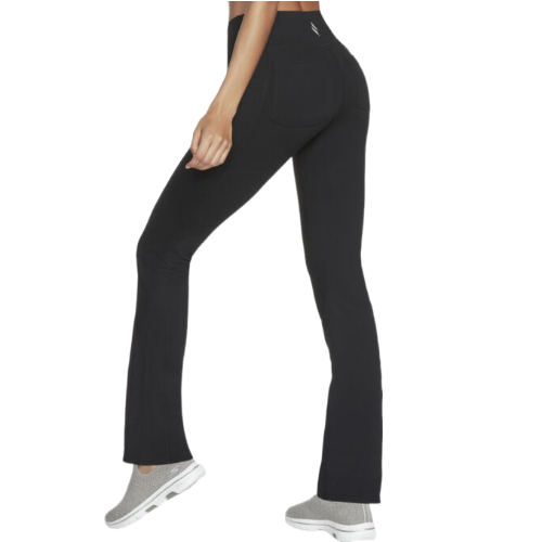 Skechers Women's 4 Pocket Flare Leggings - Versatile activewear for women with functional 