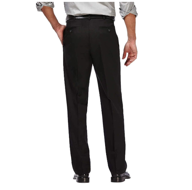 Haggar Men's Straight Fit Premium No Iron Pant