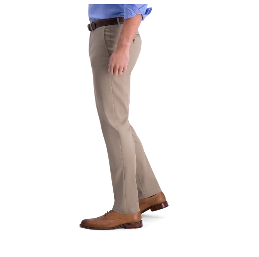 Haggar Men's Straight Fit Premium No Iron Pant