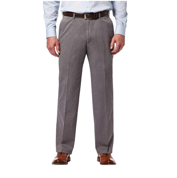 Haggar Men's Straight Fit Premium No Iron Pant