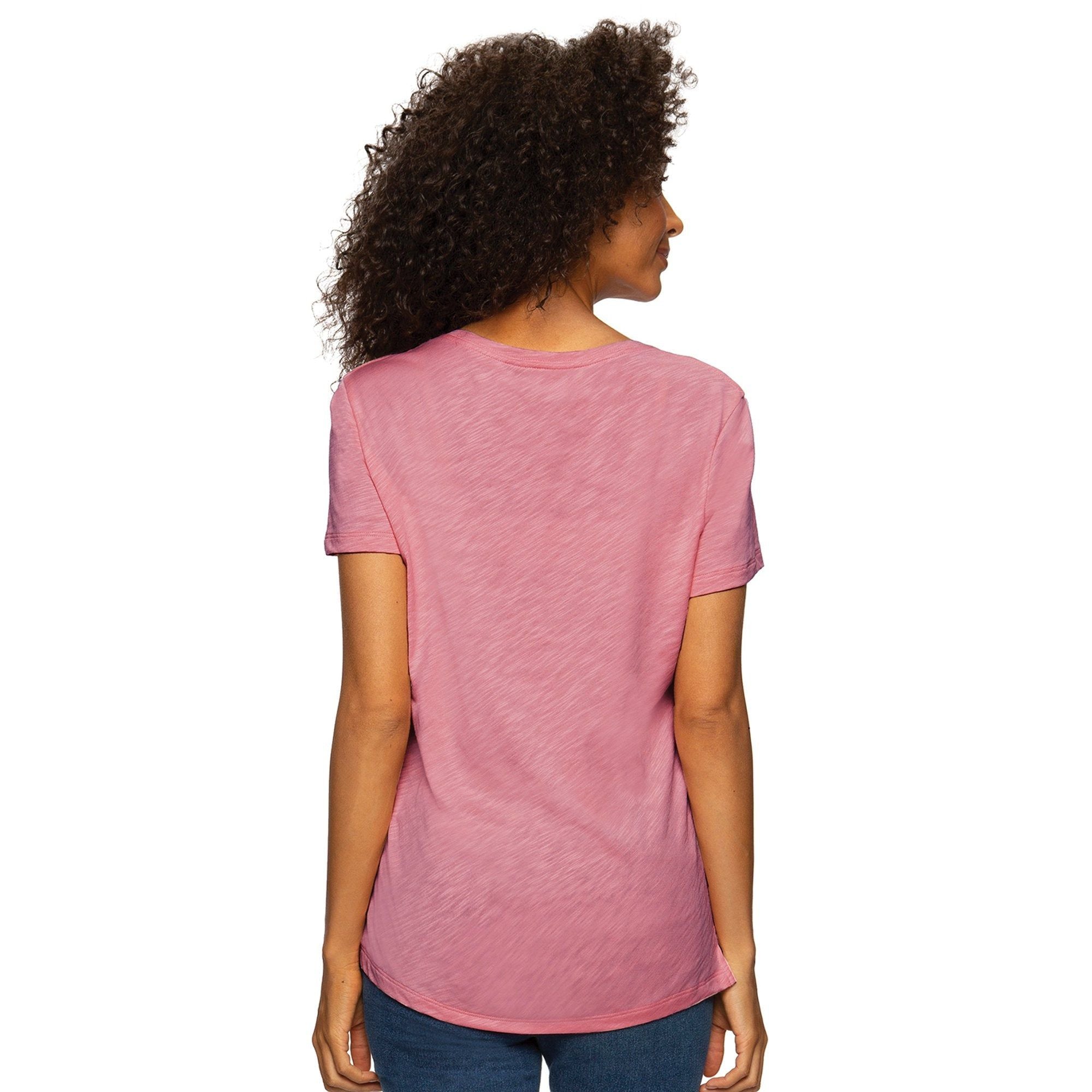 Felina Women's Jersey Crew Neck T-Shirt - Versatile, Comfortable Casual Wear in Vibrant Colors