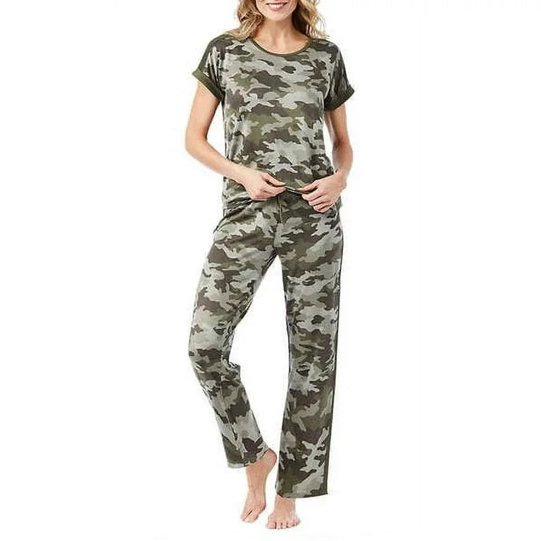 Lucky Brand Women's 4 Piece Pajama Set