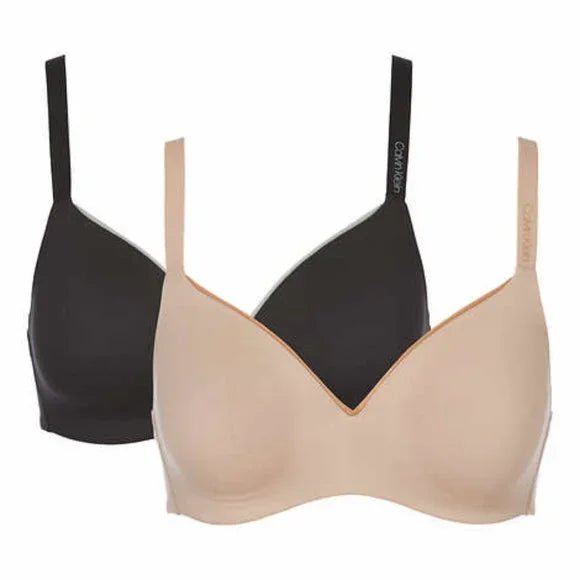 Calvin Klein Lightly Lined Wirefree Bra - Seamless Comfort and Support