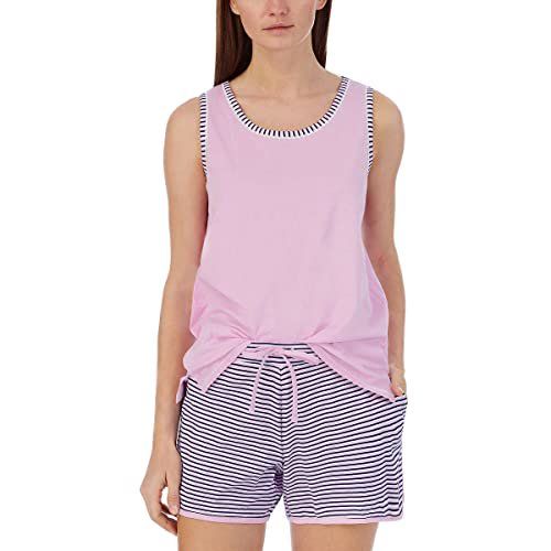 CAROLE HOCHMAN Women's Pajama Set - 4 Piece Sleep & Lounge Wear for Women, Soft and Comfy Loungewear