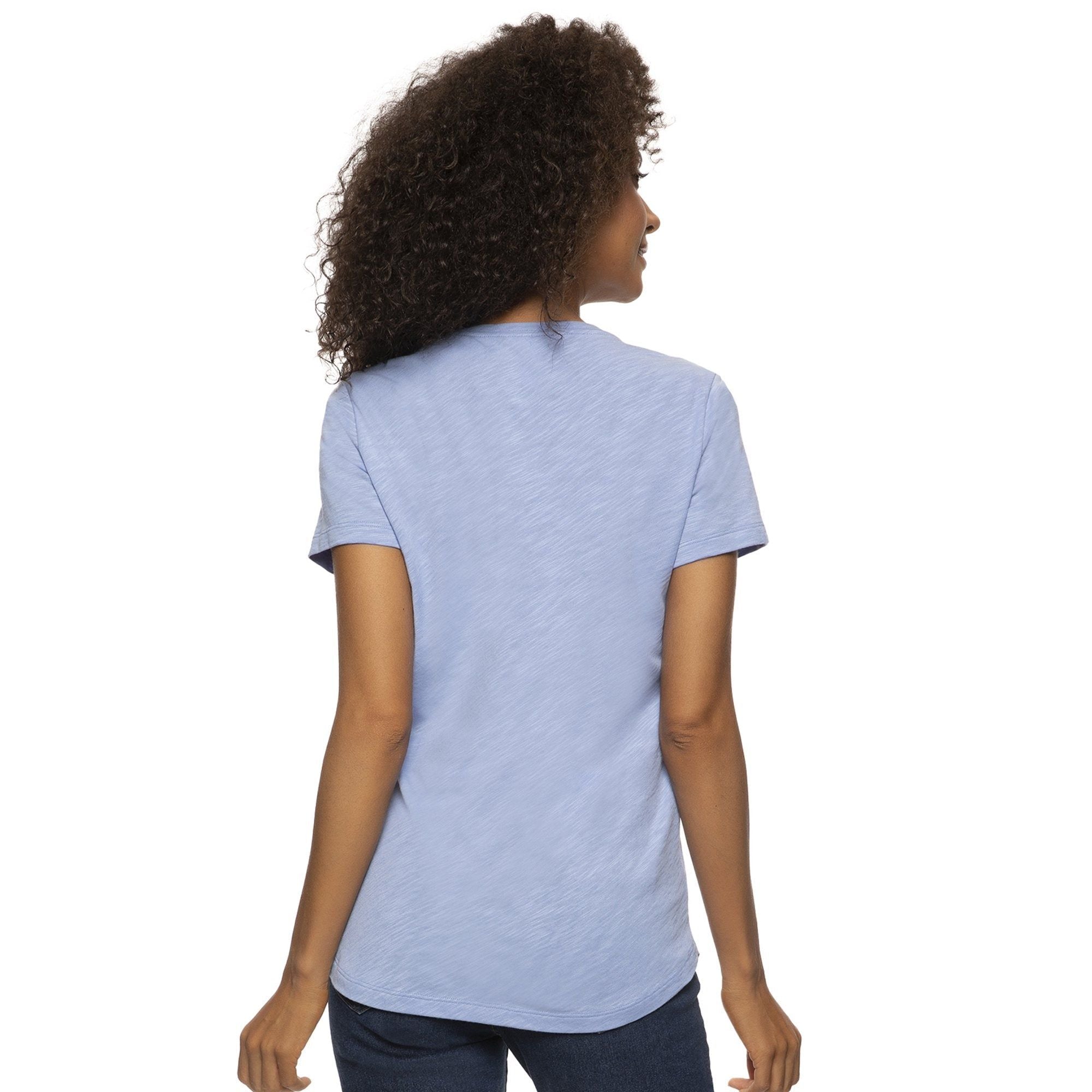 Felina Women's Jersey Crew Neck T-Shirt - Versatile, Comfortable Casual Wear in Vibrant Colors