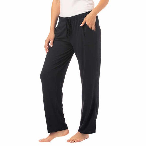 Lucky Brand Women's 2 Pack Straight Leg Lounge Pant - Comfortable and Stylish Loungewear for Women - Versatile Casual Pants