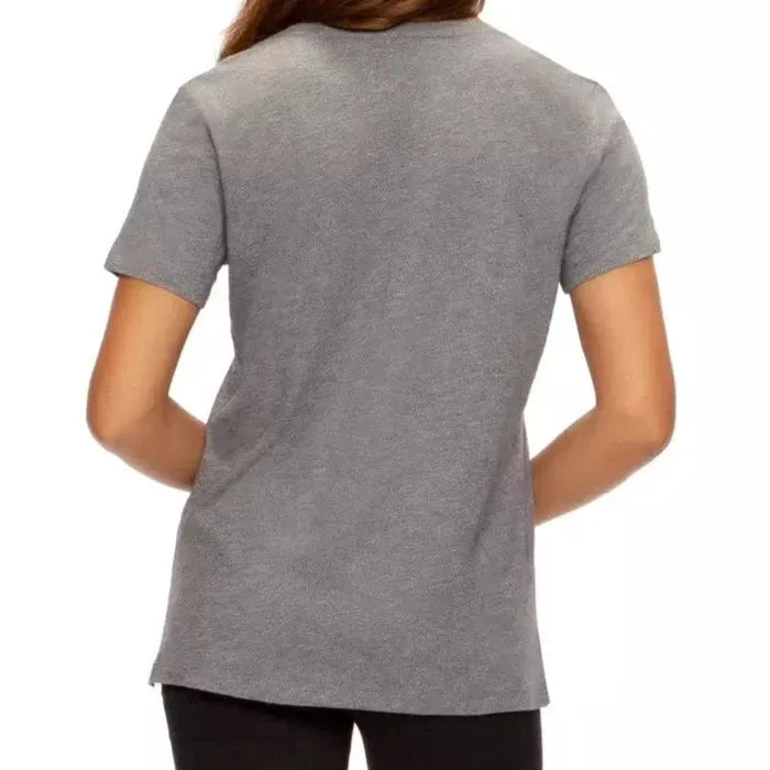 Felina Women's Slub Jersey V-Neck Tee: Soft & Breathable Cotton-Poly Blend Short Sleeve T-Shirt in Multiple Colors