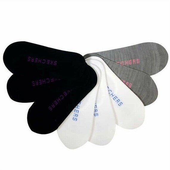 Skechers Active Ladies no Show Liner-  8 pairs 